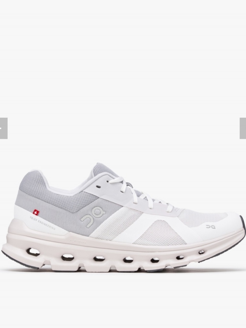 ON RUNNING Cloudrunner White Frost Trainers